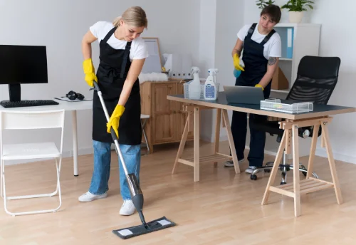 Nettoyage de bureau professionnel à Saint-Quentin-la-Tour