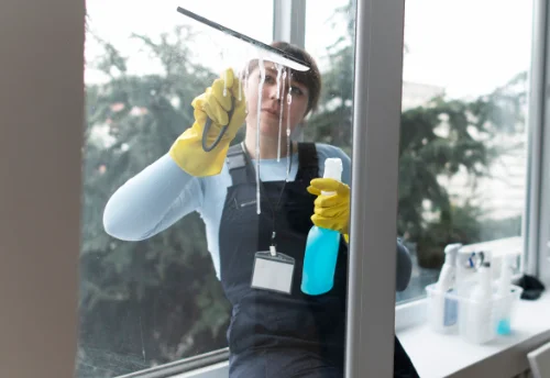 Nettoyage de vitres intérieures et extérieures à Saint-Quentin-la-Tour